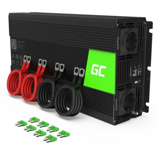 Green Cell Converter 12V na 230V 3000W/6000W Mod sinus