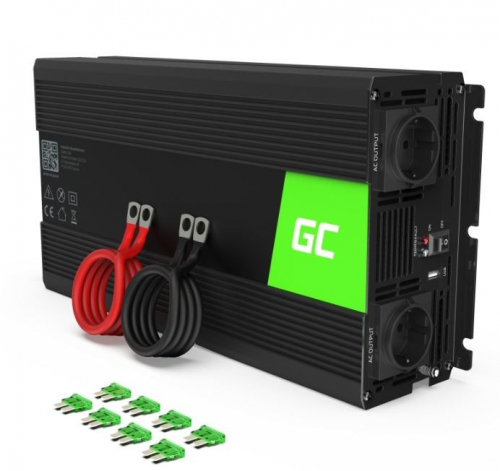 Green Cell Converter 12V/230V 1500W/3000W Mod sinus