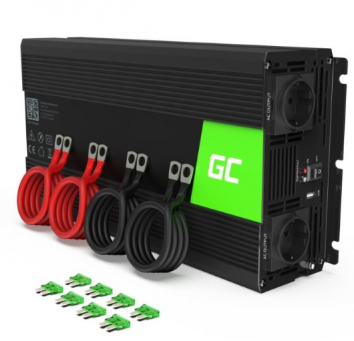 Green Cell Converter 12V na 230V 2000W/4000W Mod sinus