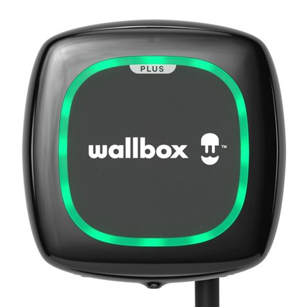 Wallbox Pulsar Plus Electric Vehicle charger, 5 meter cable Type 2, 11kW, RCD(DC Leakage) + OCPP, Black