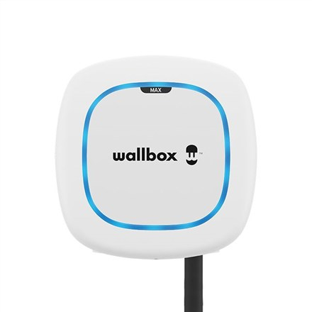 Wallbox charger Sienines dežes pulsaras up to 22 kW 7 m white