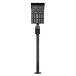 Outdoor stand for EV and PHEV car chargers Maclean, steel, 15kg max, MCE456