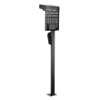 Outdoor stand for EV and PHEV car chargers Maclean, steel, 15kg max, MCE456
