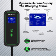 Qoltec Mobile EV Car Charger Adjustable 2in1 Type2 | 3.5kW | 230V | Wi-Fi | LCD | Portable | Wallbox | 5m