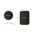 Ugreen metal plates for magnetic phone holders, 2 pcs. LP123 (black)