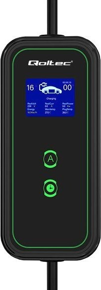 Qoltec Mobile charger for EV cars 2-in-1 Type 2 3.5 kW 230 V