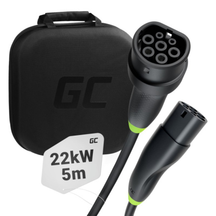 Green Cell EVKABGC01 electric vehicle charging cable Must Type 2 3 5 m