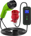 Qoltec Mobile charger for EV cars 2-in-1 Type 2 7kW 230V CEE 3 PIN