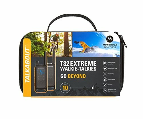 Motorola Talkabout T82 Extreme Twin Pack two-way radio 16 channels Black, Orange RADMOTKRO0008
