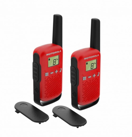 Motorola Walkie Talkie TLKR T42 red