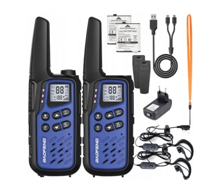 Baofeng BF-T25E Dark Blue walkie-talkie 2pcs