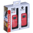 Motorola TALKABOUT T42 two-way radio 16 channels Черный,Red