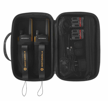 Motorola Talkabout T82 Extreme Twin Pack two-way radio 16 channels Must, Orange