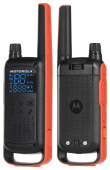Motorola T82 Twin Pack two-way radio 16 channels Черный,Orange