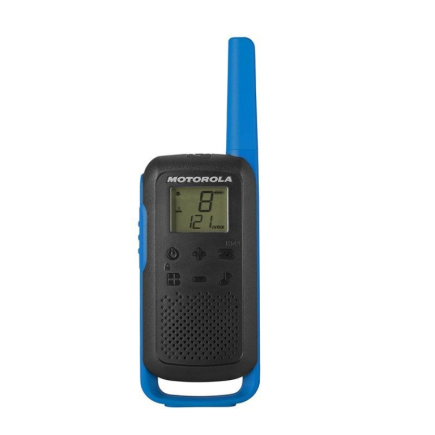 Motorola TALKABOUT T62 two-way radio 16 channels 12500 MHz Черный, Blue