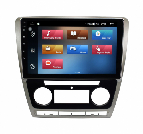 RADIO GPS NAVIGATION SKODA OCTAVIA II 2004-2013 ANDROID WLONONWCRDX38