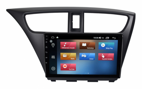 RADIO GPS NAVIGATION HONDA CIVIC IX 2011-17 ANDROID