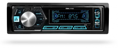 Xblitz RF300 car media receiver Black 200 W Bluetooth