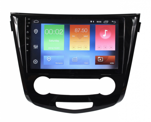 RADIO GPS NAVIGATION NISSAN QASHQAI 2, X-TRAIL 2014+ ANDROID manual air conditioning