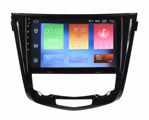 RADIO GPS NAVIGATION NISSAN QASHQAI X-TRAIL 2014+ ANDROID automatic air conditioning WLONONWCRDXAP