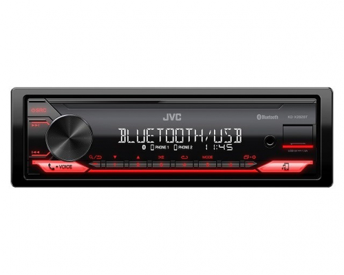 CAR RADIO JVC KDX-282BT RED