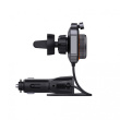 Savio TR-14 Transmiter FM z Bluetooth i ładowarką PD 87.6 - 107.9 MHz Bluetooth/USB Black