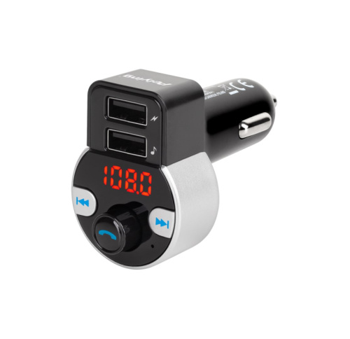 Car transmitter with Bluetooth function (2 USB sockets)