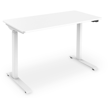 Schreibtisch elektrisch höhenverstellbar 1200x600x180mm 50KG DIGITUS Valge