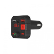 SAVIO FM transmitter, Bluetooth 5.3, QC 3.0 charger, LED display, Bass Boost, TR-15, Black