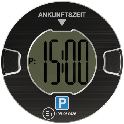 Ooono Park elektr. Parkscheibe Black