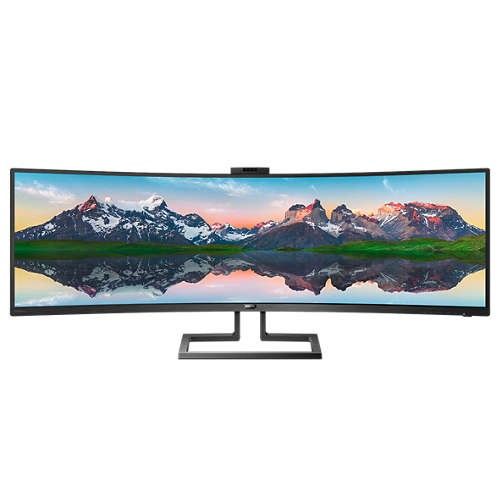 Philips Monitor 48.8 inch 499P9H Curved VA HDMIx2 DP USBC