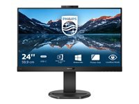 PHILIPS 243B9H/00 23.8inch IPS 1920x1080 USB-C DP HDMI 250cd/m2 speakers WEBCAM pop up 3 side frameless B-LINE