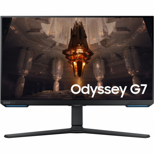 70cm/28'' (3840x2160) Samsung Odyssey G7 S28BG700EP 16:9 1ms IPS 2xHDMI DisplayPort VESA Pivot UHD 144Hz Gaming Black