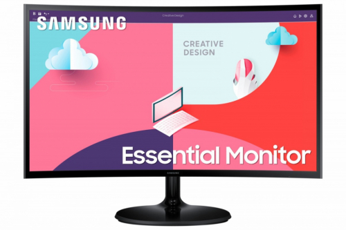 Samsung Monitor 24 inch LS24C360EAUXEN VA 1920x1080 FHD 16:9 1xD-sub 1xHDMI 4 ms (GTG) zakrzywiony 2 lata d2d
