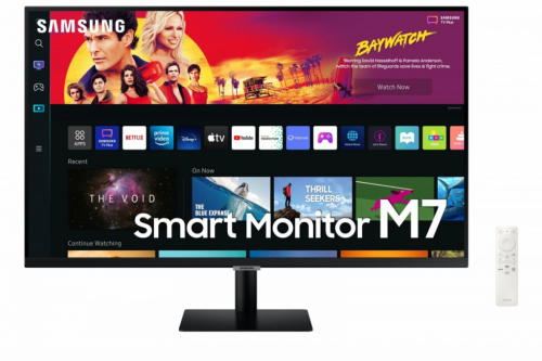 Samsung Monitor 32 inches SMART M7 VA 3840x2160 UHD 16:9 2xHDMI 3xUSB 2.0 1xUSB-C (65W) 4 ms (GTG) WiFi/BT speakers flat 2Yd2d (LS32BM700UPXEN)