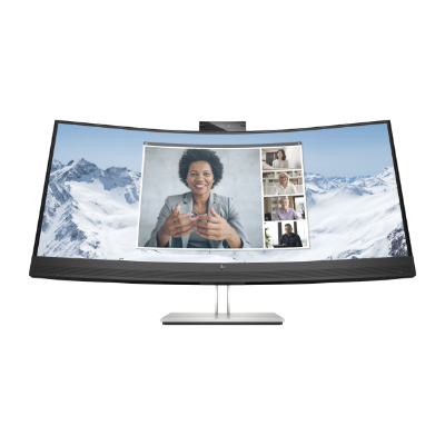 HP E34m G4 WQHD Curved Conferencing Monitor - 34