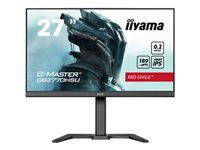 IIYAMA GB2770HSU-B6 G-Master Red Eagle 27inch Fast IPS FHD FreeSync Premium 180Hz 1100:1 300cd/m2 0.2ms HDMI DP 4xUSB Black Speakers