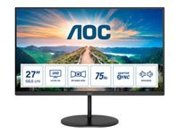 AOC U27V4EA 68.6cm 27inch 3 sides frameless IPS monitor UHD HDMI 2.0 x2 DisplayPort 1.2 x1