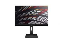 AOC Monitor 24 X24P1 IPS DVI HDMI DP Pivot Speakers