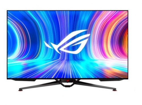 Asus Display 41.5 cali PG42UQ 4K 3840x2160 OLED 138Hz* 0,1MS 450nit DP HDMI 2.0x2 HDMI2.1x2 USB3.2 X4 SPEAKER WOFER 15W