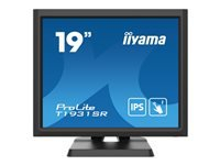 IIYAMA PROLITE T1931SR-B6 19inch Resistive Touch IPS 1280x1024 Speakers VGA DisplayPort HDMI 200cd/m2 with touch 1000:1 5ms