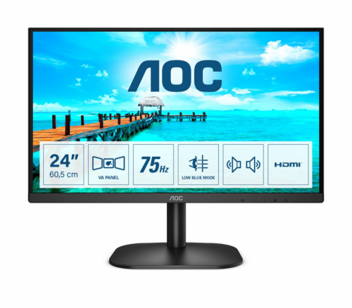 AOC B2 24B2XDAM LED display 60.5 cm (23.8