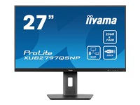 IIYAMA XUB2797QSNP-B1 27inch IPS WQHD 100Hz 300cd/m2 1ms HDMI DP Speakers