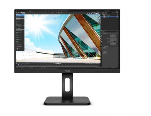 AOC Monitor 27P2Q 27 inch IPS DVI HDMI DP USB Pivot