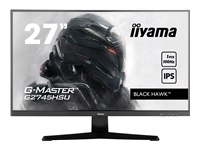 IIYAMA G2745HSU-B1 27inch ETE IPS Gaming G-Master Black Hawk FreeSync 1920x1080 100Hz 250cd/m HDMI DisplayPort 1ms