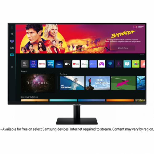 80cm/32'' (3840x2160) Samsung LS32BM700UP Smart 16:9 4ms 2xHDMI USB-C VESA Speaker 4K Black