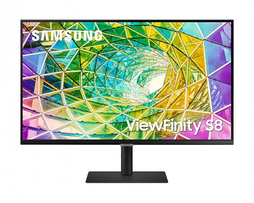 Samsung Monitor 32 inches ViewFinity S8 IPS 3840x2160 UHD 16:9 1xHDMI 1xDP 3xUSB 3.0, 1xUSB 2.0 5ms HAS+PIVOT flat 3 years on-site (LS32A800NMPXEN)