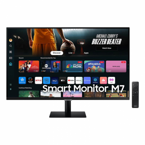 Samsung Smart Monitor M7 M70D, 32'', UHD, LED VA, USB-C, must - Monitor / LS32DM702UUXDU