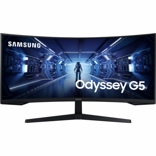 86cm/34'' (3440x1440) Samsung Odyssey C34G55TWWP Curved 21:9 1ms 144Hz HDMI DisplayPort VESA Ultra WQHD Black