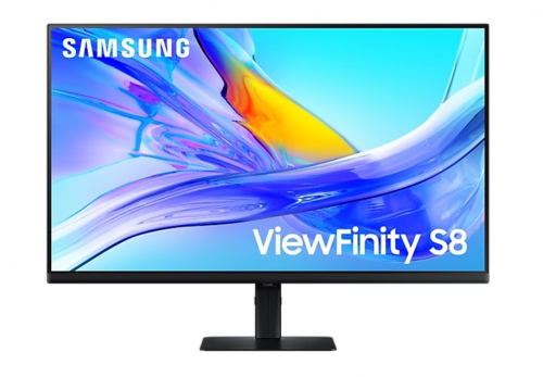 Samsung Monitor 32 inch ViewFinity S80UD IPS 3840x2160 UHD 16:9 1xHDMI 1xDP 1xUSB-C 90W 3xUSB 3.0 LAN KVM 5ms PinP/PbyP 60Hz HAS+PIV płaski 3YOn-Site